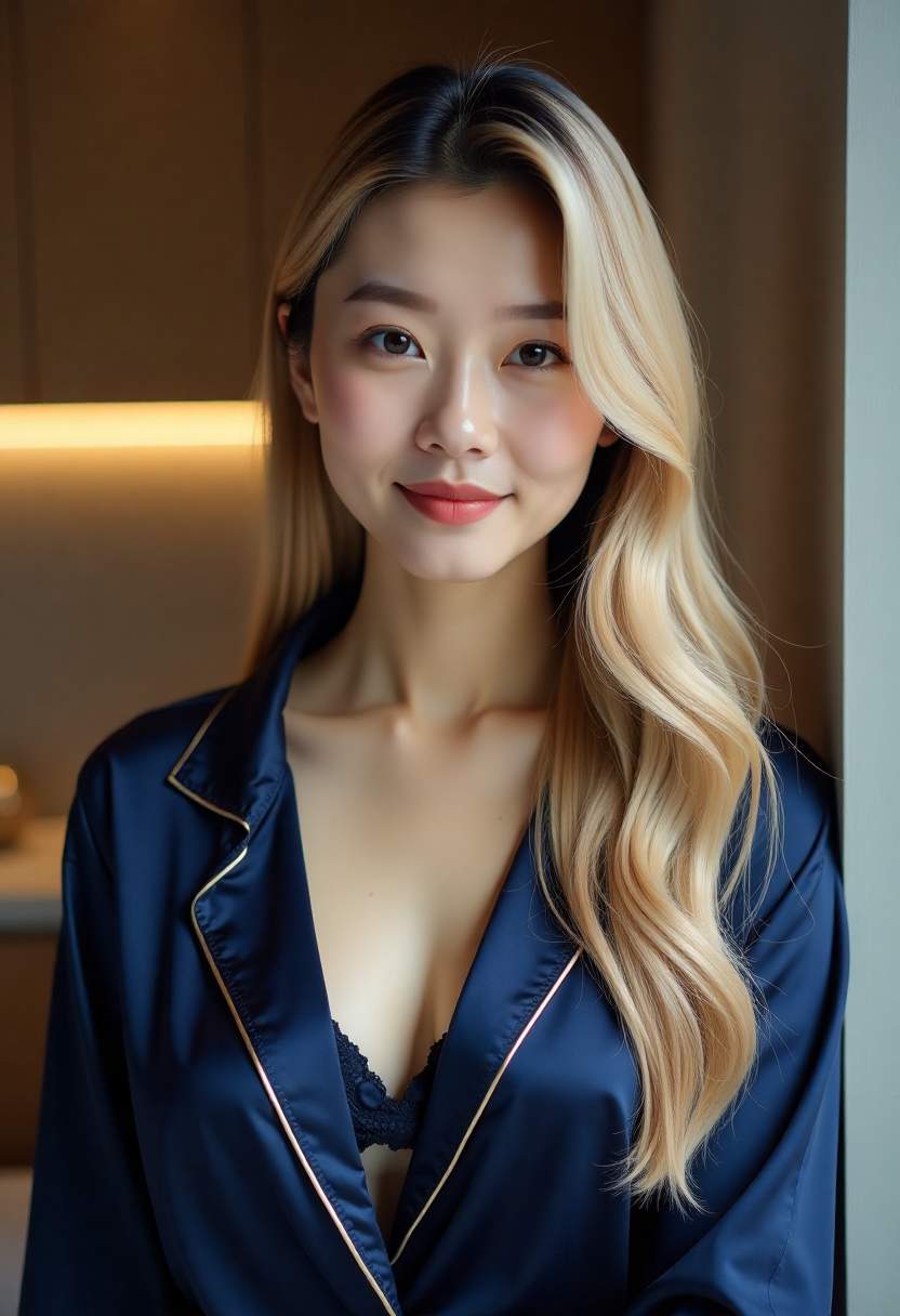 灰港回声海报,雾中货柜与探照灯